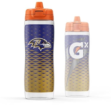 Gatorade Gx NFL NonSlip Squeeze Bottles 30 fl oz Gx Hydration System