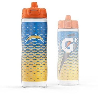 Gatorade Gx NFL NonSlip Squeeze Bottles 30 fl oz Gx Hydration System