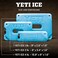 YETI ICE Block Refreezable Reusable Cooler Ice Pack 4 lb