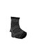 Shock Doctor Compression Knit Ankle Sleeve GreyBlack AdultMedium