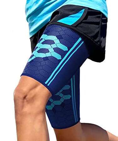 Sparthos Thigh Support Compression Sleeve Cobalt Blue XL