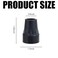 NADUSEP Cane Tips 34Crutch Tips Heavy Duty Walking Cane Tips Replacement Black Rubber 4
