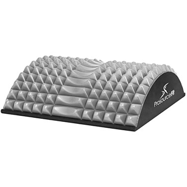 ProsourceFit Arched Back Stretching Spike Orthopedic Traction Device Lower Lumbar Massage Support Grey