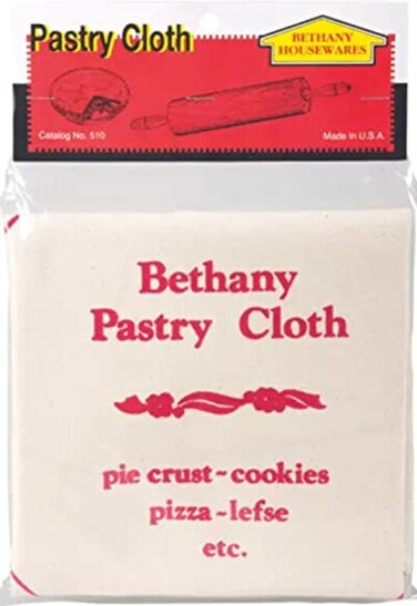 Bethany Housewares Bethany Pastry Cloth 19 Cotton Shrinkwrapped 1 Pack Tan