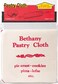 Bethany Housewares Bethany Pastry Cloth 19 Cotton Shrinkwrapped 1 Pack Tan