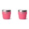 YETI Rambler 4 oz Stackable Cup Stainless Steel Vacuum Insulated EspressoCoffee Cup 2 Pack Tropical Pink