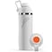 Gatorade Overtime 22oz Stainless Steel Water Bottle Twist Cap White