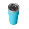 YETI Rambler Stackable Pint Vacuum Insulated Stainless Steel with MagSlider Lid Reef Blue