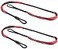 GPP 2 Packs Replacement 175 String for 50 lb 80 lbs Pistol CrossbowsBlackRed