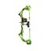 AccuBow 20 Green Mantis Virtual Archery Gaming Shooting 1070lbs Adjustable Resistance Real Bowstring DLoop Phone Mount Included Ambidextrous Foldable Design