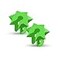 Bowmar Archery Nose Button Extremely Light Weight Creates Consistent Anchor Point Two Sizes Included Green