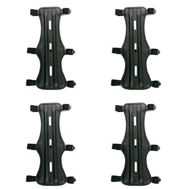 Miokun 246 Pack Adjustable Bow Armguard Archery Arm Guards Leather Forearm Protector 2
