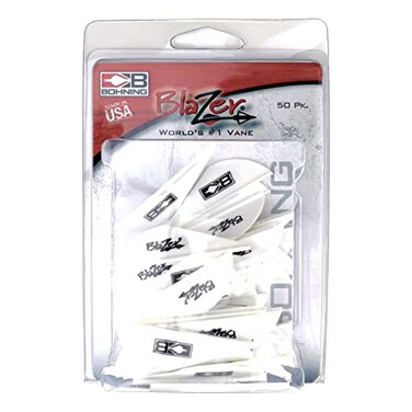 Bohning BOHNING Blazer Vane 50 Pack white