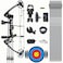 Lanneret Compound Bow and Archery Sets Right Hand Archery Compound Bows 070 lbs Draw Weight Adjustable for Adults and BeginnersHunting Bow Kit for BeginnerBlack Basic