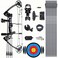 Lanneret Compound Bow and Archery Sets Right Hand Archery Compound Bows 070 lbs Draw Weight Adjustable for Adults and BeginnersHunting Bow Kit for BeginnerBlack Basic