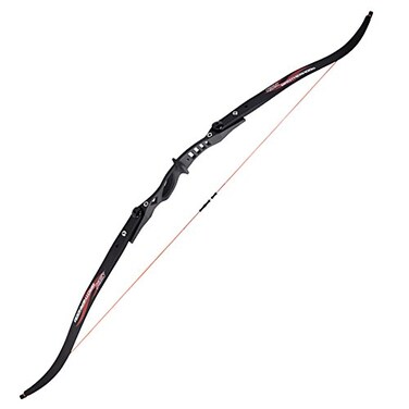 NIKA ARCHERY 60 Recurve Bow ILF Limbs 20lbs Beginner Hunting Shooting Practise