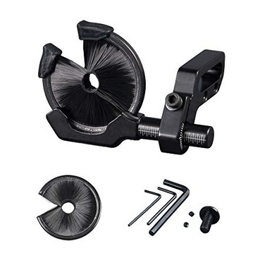 Compound Bow Full Containment Brush Arrow Rest Archery Accessories Round Replacement Black