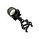 JIANZD Archery 5 Pin Bow Sight with Rheostat Light and Reversible Mount Design 5 Pin SightsShort Pole