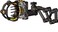 Trophy Ridge React H4 Bow Sight 4 Pin Sight Tool Less Windage and Elevation Adustability 2nd Axis Leveling Adjustable Click Light Black
