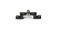 Perogen Archery Bow Stabilizer Double Side Adjustable VBar Mount Quick Disconnect for Recurve Bow and Compound Bow