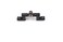 Perogen Archery Bow Stabilizer Double Side Adjustable VBar Mount Quick Disconnect for Recurve Bow and Compound Bow