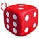 Morrell High Roller Foam Archery Target 6Sided Cube with 21 Bullseyes Red 13 x 13 Portable Backyard Target for Broadheads Field Points Compound Bows and Crossbows Builtin Carrying Handle