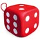 Morrell High Roller Foam Archery Target 6Sided Cube with 21 Bullseyes Red 13 x 13 Portable Backyard Target for Broadheads Field Points Compound Bows and Crossbows Builtin Carrying Handle