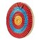 TOPARCHERY Archery Target 3 Layers 20 inch Traditional Solid Straw Archery Target 23 inch Thickness HandMade Arrows Target for Outdoor Shooting Practice 20in 3 Layers