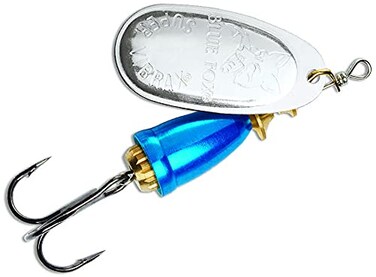 Rapala Blue Fox Classic Vibrax 01 Plated 18 SilverChrome Blue Size 238