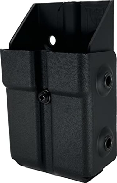 Zero9 Holsters Model 4005 Double Magazine Case Compatible with Glock 9mm40cal Double Stack Magazines Black Molle Lok