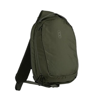 Eberlestock Fade Sling Tactical Crossbody Bag for Men EDC Sling Backpack with Concealed Carry Compartment Hydration PassThrough Loop Lined Pockets 14x9x45 573 Cu In Olive