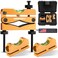 WarBull Scope Leveling Kit Universal Magnetic Base HighPrecision Clearer Level Bubble HeavyDuty Scope Mounting Kit Scope Level Tool for Rifle Shotgun Frame Shooting Table with Storage Case Glod