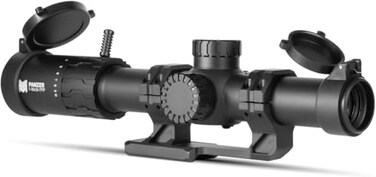Monstrum Panzer 110x24 First Focal Plane FFP LPVO Scope Morpheus MIL Reticle