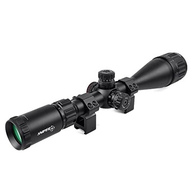 Sniper Rifle Scope MT 624x50 with RedGreenBlue Illuminated Reticle Adjustable Objective