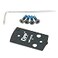 DPP Titanium Optic AdapterMount Plate Compatible with MP Shield Plus Holosun 407K507KEPSEPS Carry