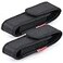 Moobibear 2Pack Nylon Flashlight Holster for Duty Belt Adjustable Small Heavy Duty Belt Flashlight Holder for 565 High Flashlight Carry Your Tac Flashlight on Belt with Flashlight Pouch