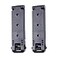 HolsterBuilder Molle Attachment Quick Locking Belt Clip with Mounting Hardware for Holsters Mag Pouches Knife Sheaths Vests Available in Size 1 2 3 5 Pack 2 4 2 inch 2 Pack