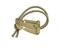 Jadedragon Multipurpose Tactical 360 Rotation DRing ClipsLocking CarabinerHydration Tube ClipsElastic String Strap Management Tool for MOLLE Webbing Attachment Backpacks KTan