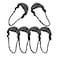 Maxpedition Small Zipper Pulls 6 Pack Black
