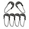Maxpedition Small Zipper Pulls 6 Pack Black