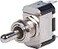 Blue Sea Systems 4152 WeatherDeck Toggle Switch SPDT ONOFFON Marine Grade IP67 Rated Quick Connect Terminals Silver