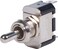 Blue Sea Systems 4152 WeatherDeck Toggle Switch SPDT ONOFFON Marine Grade IP67 Rated Quick Connect Terminals Silver