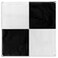 Sky High BullsEye 48x48 Drone Ground Control Point GCP UAV Aerial Target for Mapping Surveying 6 Pack Center Eyelet BlackWhite Markers Pix4D DroneDeploy Compatible