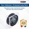 BCW Hockey Puck Display Case Crystal Clear Stackable Puck Holder with 2Piece Snap Design Regulation Hockey Puck Case Display 2 ct