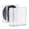 BCW Hockey Puck Display Case Crystal Clear Stackable Puck Holder with 2Piece Snap Design Regulation Hockey Puck Case Display 2 ct
