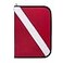 Trident Scuba Log Binder Dive Flag Red