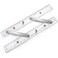 Saysurey Parallel Ruler Marine Navigation Tool with Clear Scales Parallel Ruler with Brushed Aluminum Arms Nautical Charts Navigation Tools for Boat Ship Drawing12 Inch