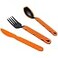 Jetboil TrailWare Backpacking and Camping Utensil Set Extendable Fork Knife and Spoon