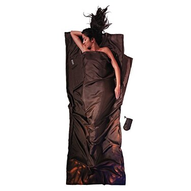 COCOON Premium Silk TravelSheet Muddy Elephant