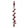 EARTHQUAKE Earthquake EA6F 6Inch Diameter 36Inch Long Earth Auger with Fishtail Point and Flex Coil Shock Spring